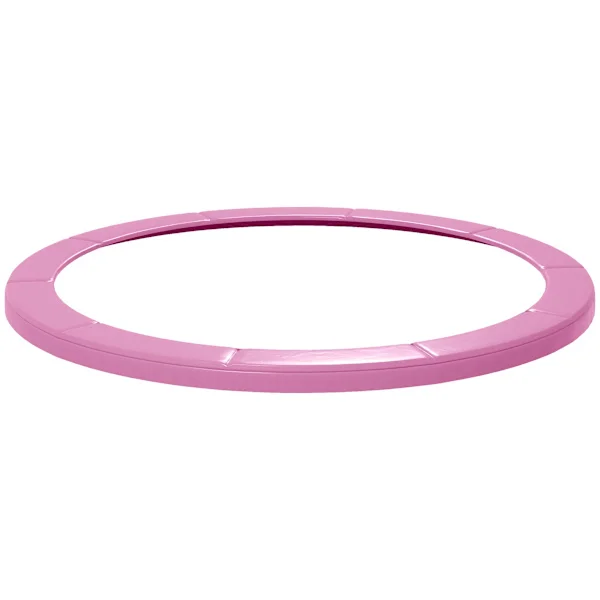 Kantskydd för studsmatta, vattentätt, rivningsbeständigt, 244 cm, rosa