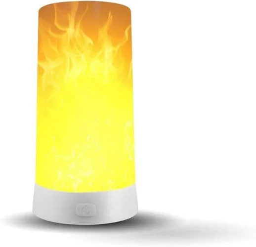 LED-liekkilamppu, USB-ladattava liekkilamppu, vedenpitävä-FX-