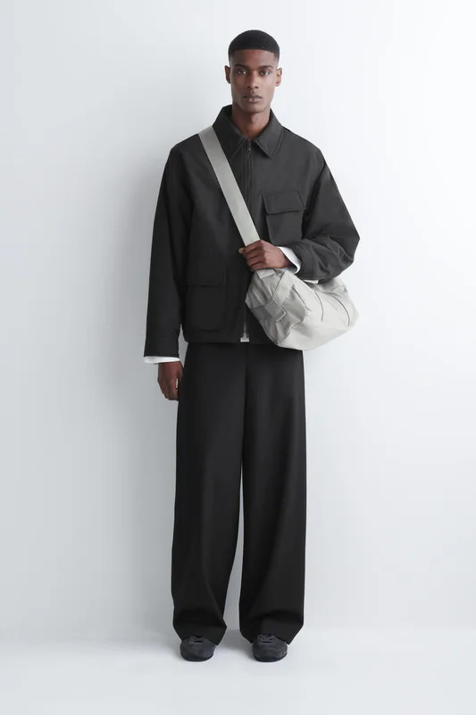 COS Homme Sac De Sport - Nylon in Gris