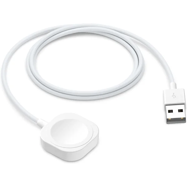 Kompatibel med Apple Watch-laddare, 1,5 m/5 fot snabb magnetisk laddningskabel för Apple Watch Series 10 9 8 7 SE 6 5 4