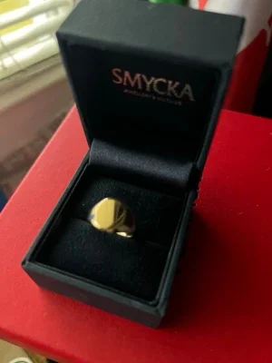 18k guld klack ring