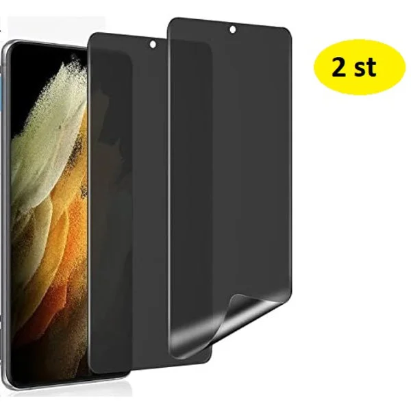 2 st Sekretess nano skärmskydd Samsung S21 ultra