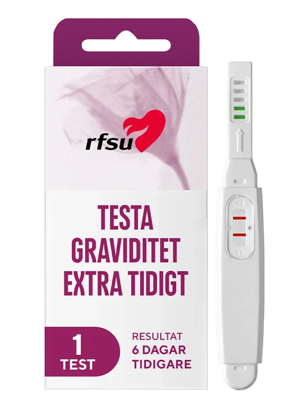RFSU Graviditetstest Testa Tidigt 1st Graviditetstest tidig 1pack - Blushme.se