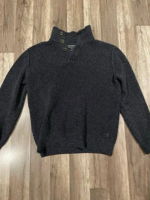 Mörkgrå stickad tröja Marc O'Polo