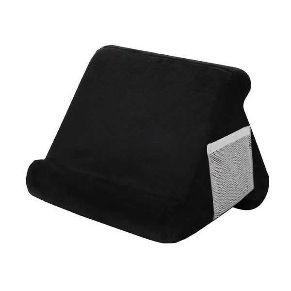 Soft Tablet Support Pillow, Multiple Angles iPad Holder with Mesh Bag