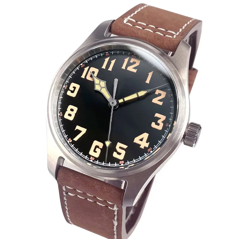 AliExpress - Montres de plongée pilote aviateur 39mm, montre mécanique automatique Miyota8215 pour hommes, étanche 20 bars, cristal saphir, acier 316L