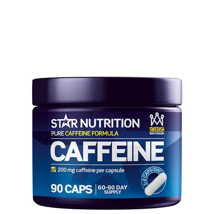 Star Nutrition Koffeintabletter 200 mg 90 Kapsler