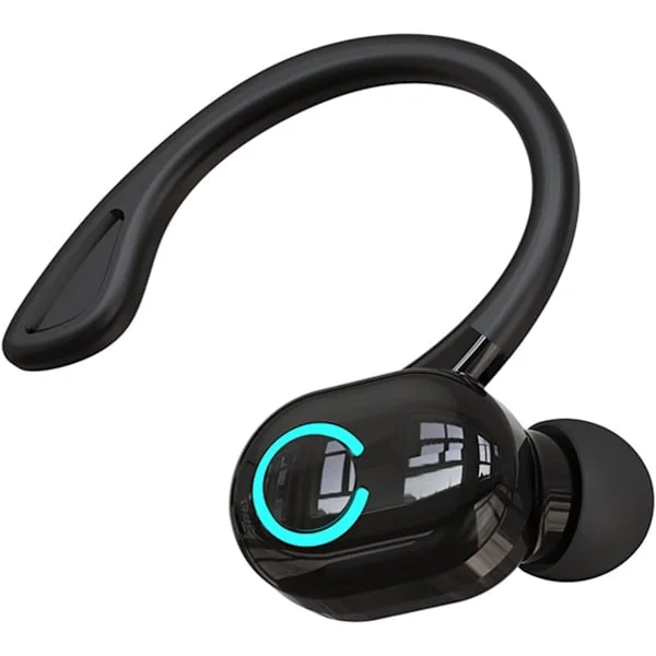 Bluetooth 5.2 Hörlurar - Trådlöst In-Ear Bluetooth Headset med Brusreducerande Mikrofon för Affärer, Kontor, Bilkörning, Sport