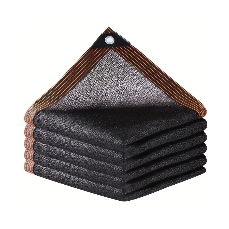 AliExpress - Robustes Schattentuch UV-Schutz Sonnenschutznetz mit Ösen für Terrasse Pergola Garten Hinterhof Carport Braun
