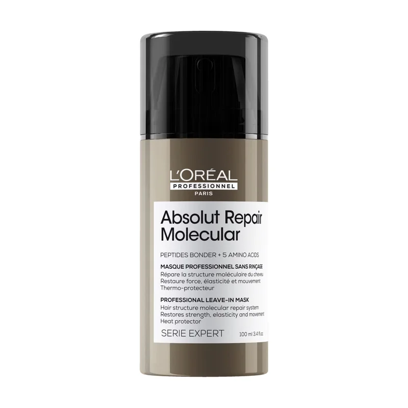 L'Oréal Professionnel Absolut Repair Molecular Leave-In Mask 100ml - Crema Capelli