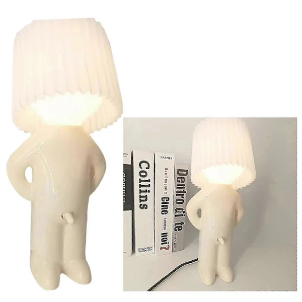 Shy Man Lampa, Naughty Boy Kreativ Skrivbordslampa Rolig Liten Skrivbordslampa Shy Man NY