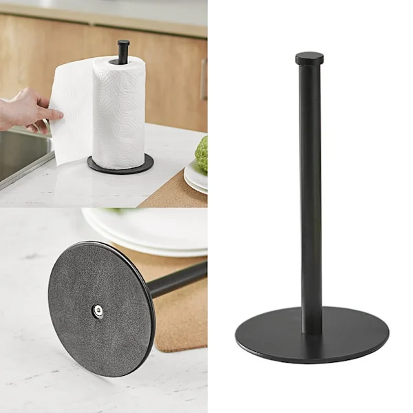 1 stk. Papirhåndkleholder, benkeplate i rustfritt stål papirhåndkleholder