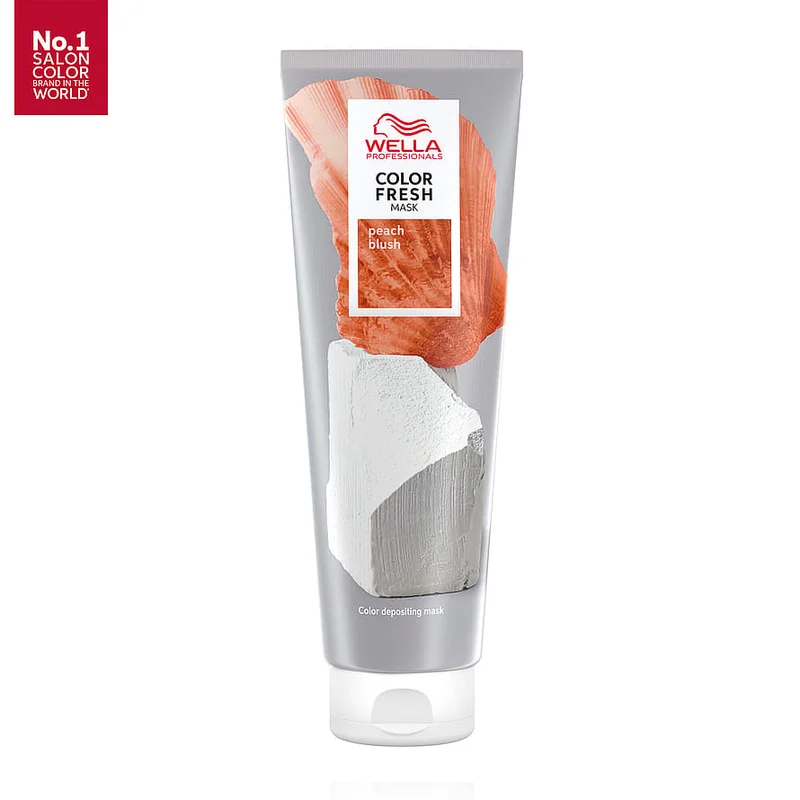 Wella Professionals Color Fresh Mask Blue Peach Blush, Hår, Hårfarve, Washouts