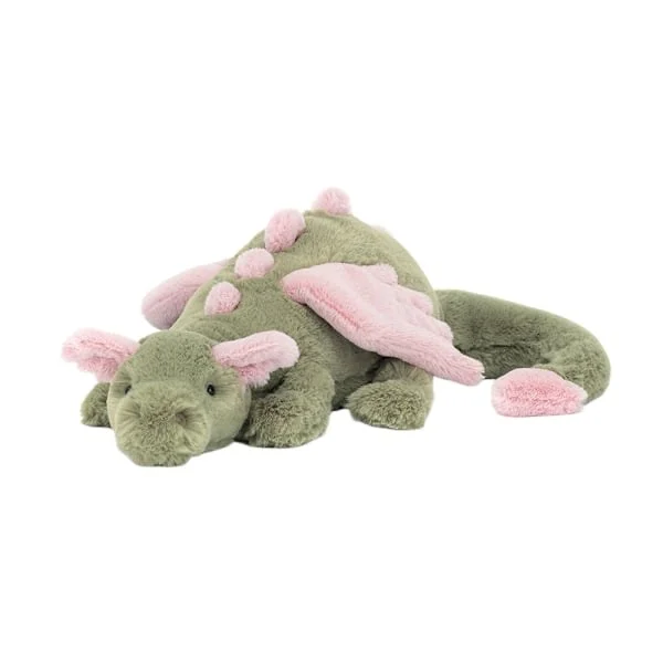 66cm Malachy Drage Jellycat Serie Kosedyr, Stor Drage Kosedyr, Fantasi Mytisk Skapning Gave