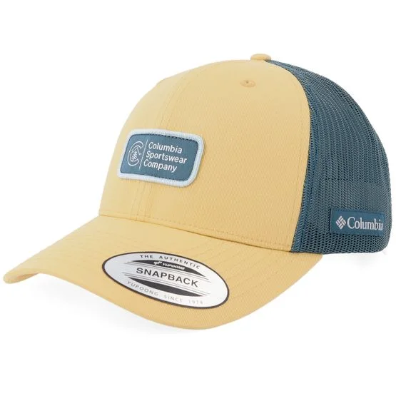 Columbia - Beige trucker Czapka Z Daszkiem - Columbia Mesh Sand Dune Trucker @ Hatstore