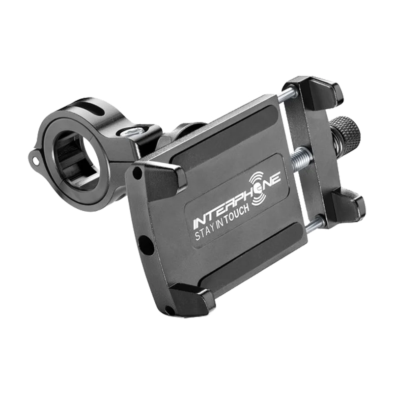 Supporto Interphone Moto Crab Evo Universale Alluminio Nero