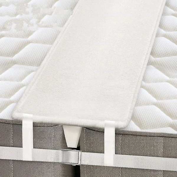 20 cm Bed Bridge - Mattress Connector to Convert Two Twin Beds into a Double Bed - Mattress Wedge with Mattress Strap for Guest Room