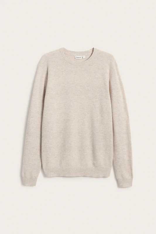 Kappahl | Ulltröja Melerad beige 2XL | Herr
