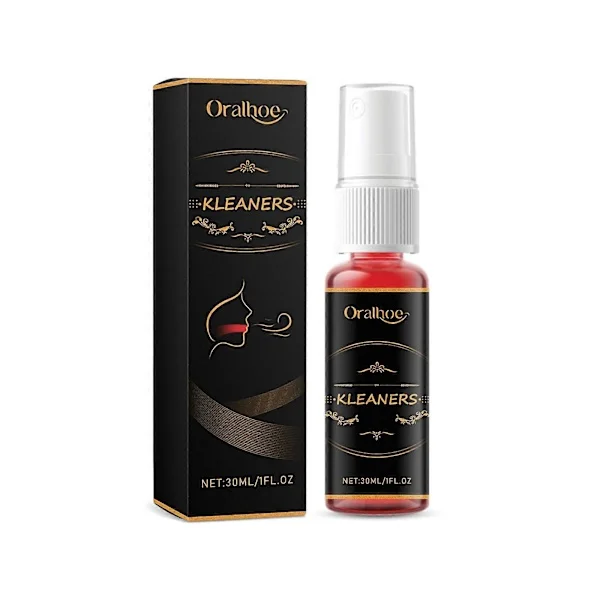 Oralhoe Oral Cleansing Spray - Breath Freshening Spray To Clean Bad Breath And Oral Odor, Leaves A Fresh Scent