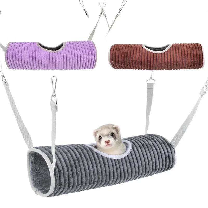 AliExpress - Hamster hamac furet cacher Tunnel chaud Rat hamac pour rongeurs Rats accessoires rongeur hamac pour Rat XCW05