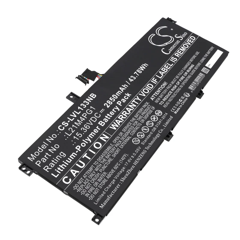 Batteri til bærbar PC for Lenovo ThinkPad L13 Yoga Gen 3 (Intel) 21B5003MIU og andre.