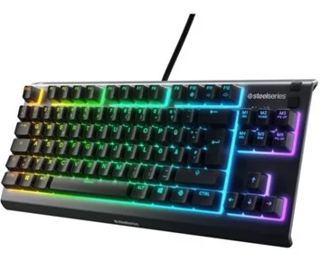 SteelSeries Apex 3 TKL - NOR - Vattenbeständigt gamingtangentbord med RGB-belysning