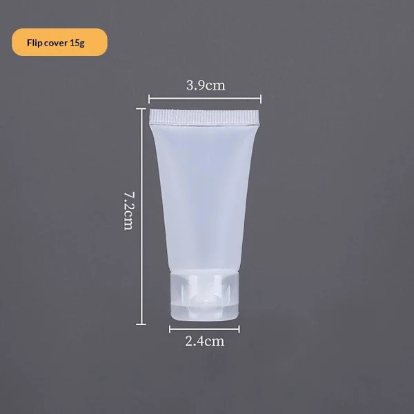 Reise 20 50 100ml Ansiktsrens Håndkrem Kosmetikkdispenser