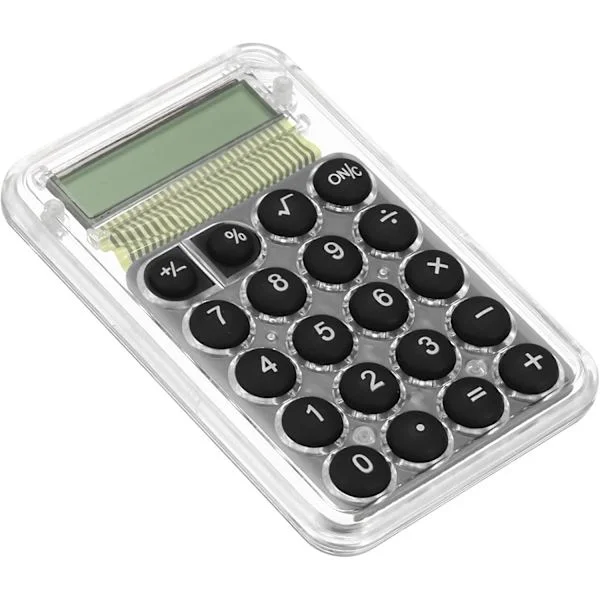 Desktop Calculator, Small 8-Digit LCD Display Mini Pocket Portable Desk Calculator Standard Function for Home Office