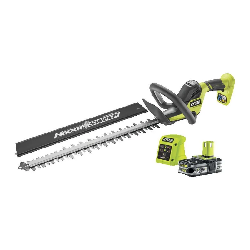 Ryobi ONE+ RY18HT50A-125 Häcksax med batteri och laddare, Trädgårdsmaskiner
