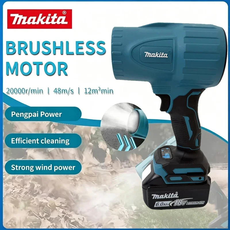 AliExpress - Makita Car Cleanin Tool wiederaufladbar mit Licht 18 V elektrischer Luftstaubsauger Wind 30000 U/min Violent Blower Turbo Jet Fan Speed 