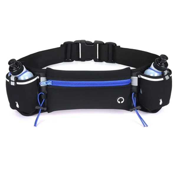 Running Belt with Bottles - Hydration Belts for Women and Men (Free Water Bottle for a Limited Time)