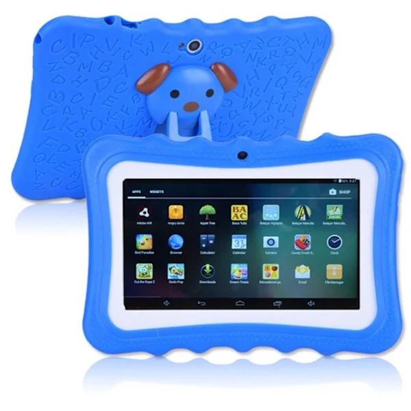 7" Barn Tablet Android Tablet PC 8GB ROM 1024*600 Upplösning Wifi Barn Tablet PC, Blå