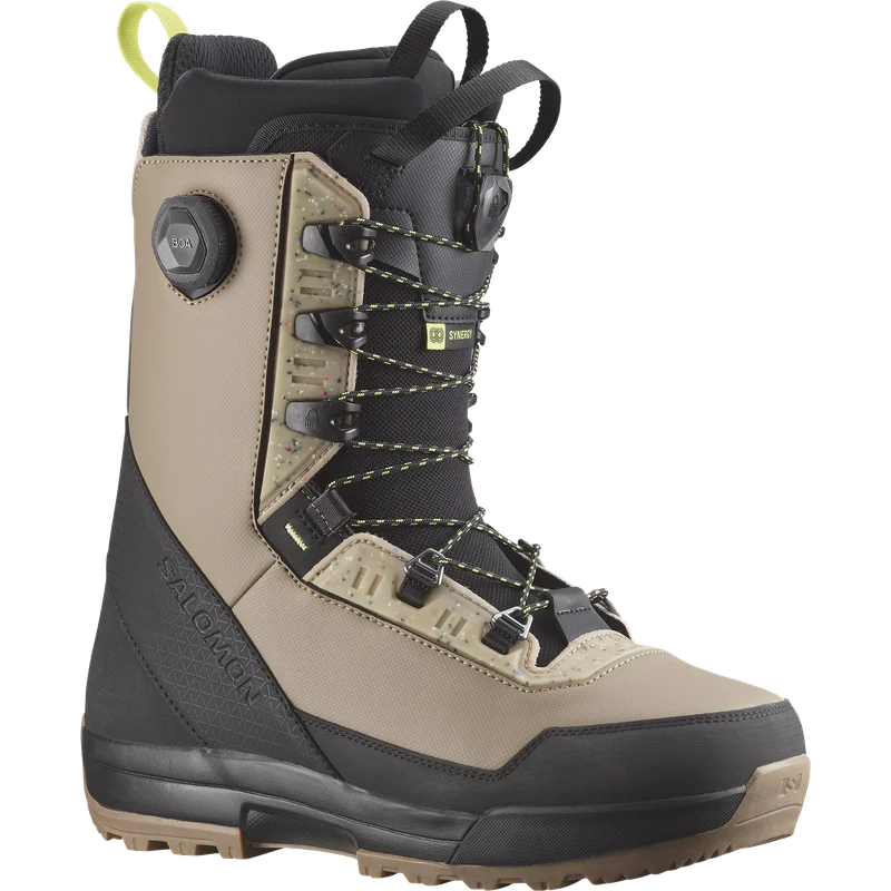 Salomon - Buty snowboardowe Buty snowboardowe Synergy Pwl Sj BOA - Walnut / Black