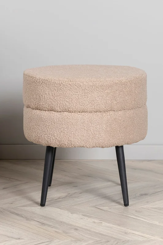 Venture Home - Sittpuff Pot - Beige - Fotpallar & Sittpuffar - Från Homeroom