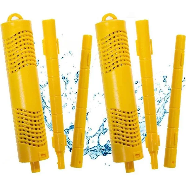 2-pack pool-/bubbelpool-SPA-mineralfilterpatroner med multifunktionella filterstavar med utökad räckvidd