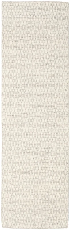 Kilim Long Stitch Rug - Beige Modern Runner Beige (Wool, )