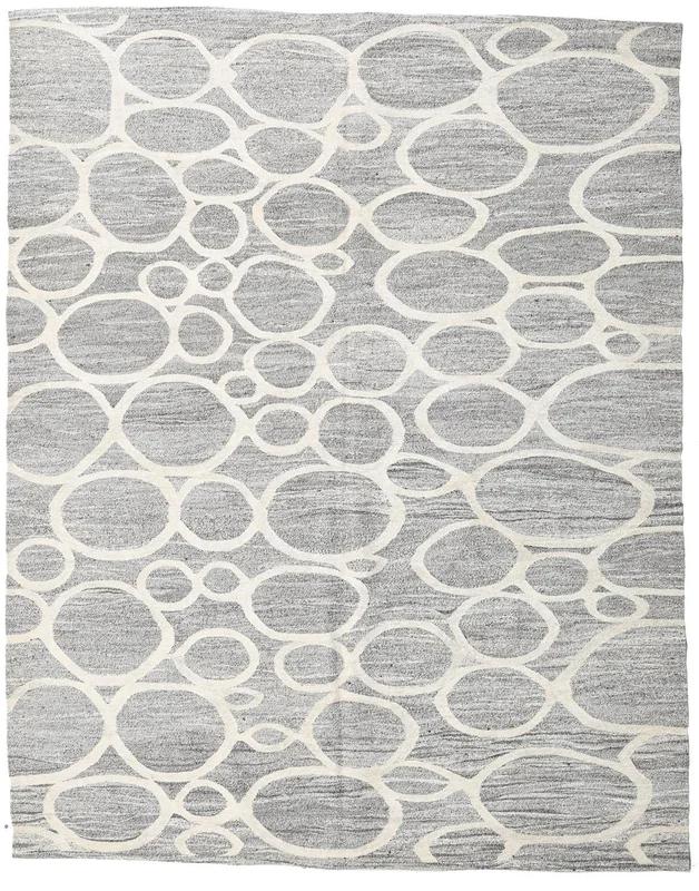 Kilim Semi Antique Turkish Rug 243X308 Grey/Beige Wool