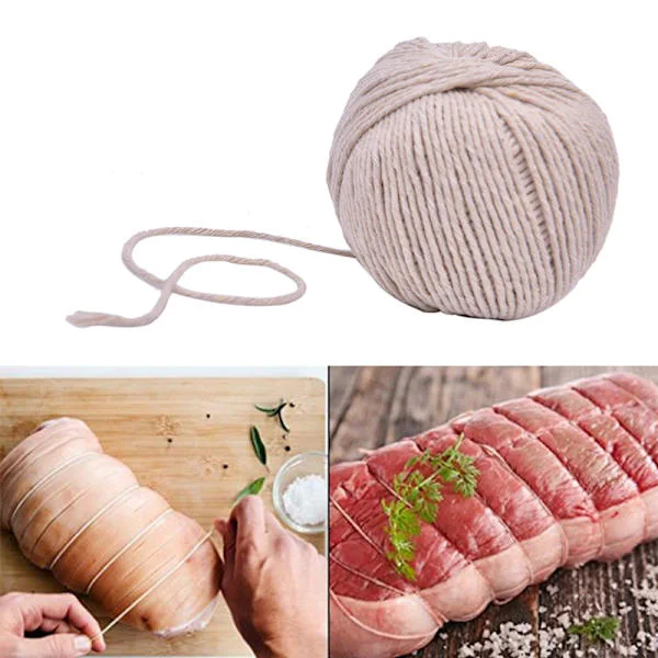Cooking Tools Butcher's Cotton Hyssing Kjøtt Grillstrenger Kjøtt