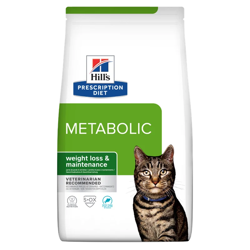 Hill's Prescription Diet Metabolic Crocchette Tonno Per Gatti