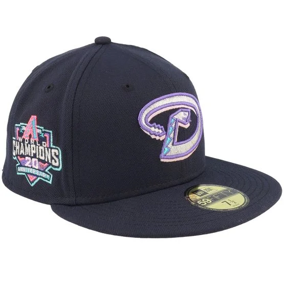 New Era - Arizona Diamondbacks Gravity 59FIFTY Navy/Pink Fitted Fitted Blue Cap - MLB @ Hatstore