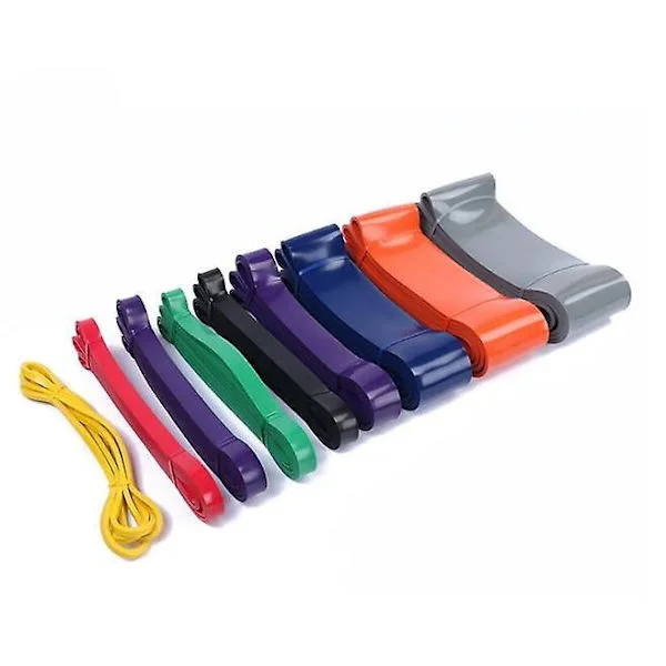 Träningsband Motståndsbands Gummiband - Powerbands - Svart