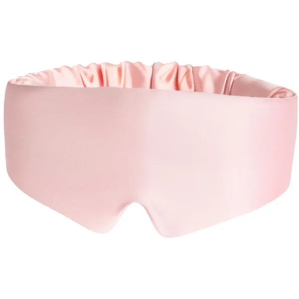 Sovemaske, Blackout Sovemaske til Voksne, Kvinder og Mænd, Justerbar, Øjenmaske, Natmaske, Rejsemaske, Pink