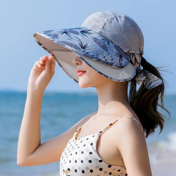 Sports solhatt kvinners solhatt sports tom solhatt solskjerm pannebånd solhatt anti-UV justerbar ru