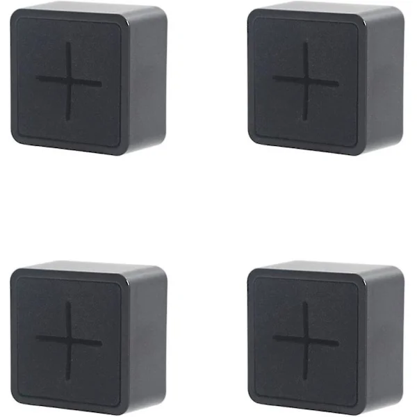 Set of 4 towel holders, towel clips, self-adhesive towel clips, self-adhesive towel holders without drilling