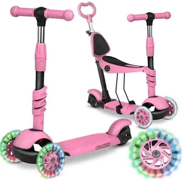/EA/Ricokids Todi Kolmipyöräinen Potkulauta - Pinkki