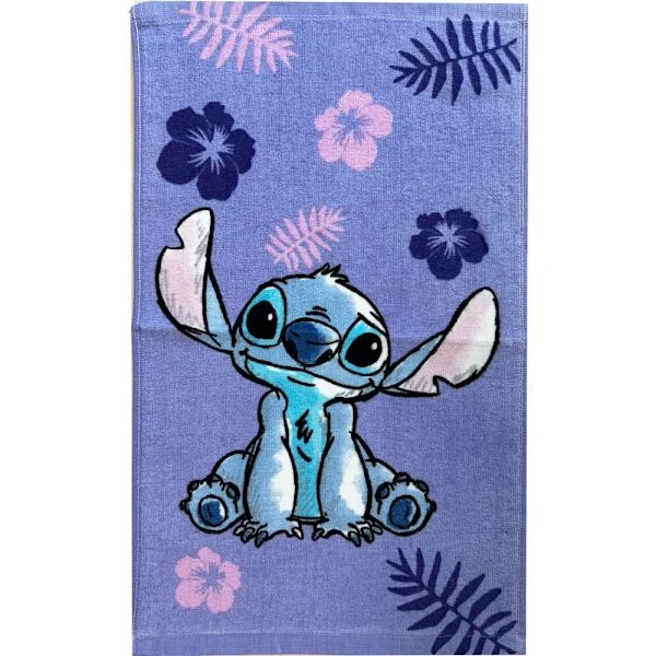 Handduk Disney Lilo och Stitch Lila, ansiktshandduk, storlek 30x50 cm{bt} 55