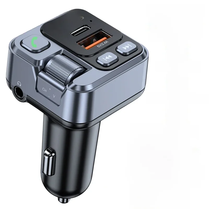 AliExpress - Auto Bluetooth Empfänger USB U Disk Lesen PD20w Schnelle Lade Digital Display Auto Handy Adapter FM Sender Für Handys