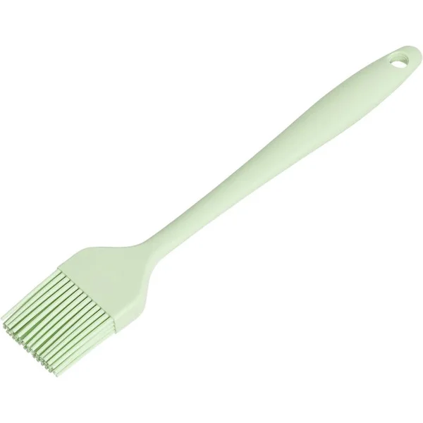 Bagepensel - Køkkenpensel - Grillpensel - Smørepensel - Silikone - Grøn - 26 cm