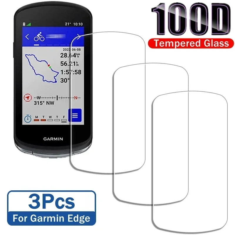AliExpress - HD Panzerglas für Garmin Edge 1040 1030 830 840 520 530 540 Fahrrad-GPS-Stoppuhr Displayschutz für Garmin Edge Explore 2