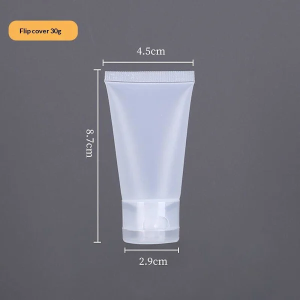 Reise 20 50 100ml Ansiktsrens Håndkrem Kosmetikkdispenser